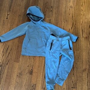Old Navy Kids Blue Hoodie and Joggers Set